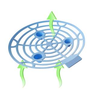 Huerto, campo <span class=keywords><strong>de</strong></span> melón, marco <span class=keywords><strong>de</strong></span> cultivo <span class=keywords><strong>de</strong></span> sandía, bandeja <span class=keywords><strong>de</strong></span> soporte <span class=keywords><strong>de</strong></span> plástico - Product Image 3