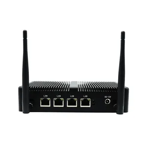 Eglobal stock Cheap price firewall router Pfsense industrial computer intel celeron J1900 4 ethernet ports mini pc