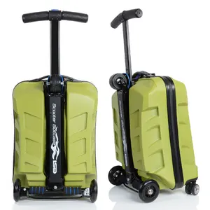 Fashion Design Pure Pc Reizen Trolley Scooter Bagage