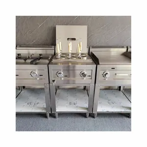 Commercial Cooking Equipment Professional Counter Top Cooker 6 Basket Pasta Cooker Machine For Restaurant