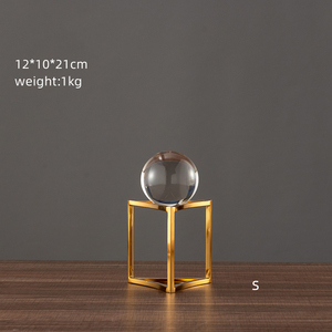 Quả Cầu Pha Lê Nhựa Trong Suốt, Quả Cầu Pha Lê Trang Trí Bàn Làm Việc Trang Trí Nhà Cửa Văn Phòng - Product Image 4