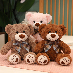 Oso de Peluche Kawaii, Juguetes de Peluche Suaves, Muñecos de Animales de Peluche, Almohada Grande con Relleno de Algodón PP, Regalo para Niñas en el Día de San Valentín - Product Image 1