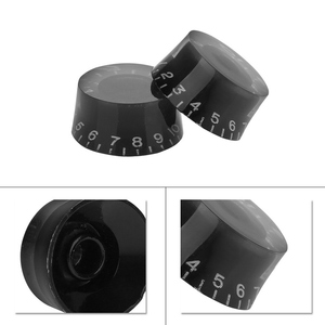 4 boutons de contrôle du volume et de la vitesse du son de guitare, remplacement pour <span class=keywords><strong>Les</strong></span> <span class=keywords><strong>Paul</strong></span> (noir) - Product Image 4