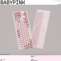 Keyboard Mekanik Nirkabel TICKTYPE EVO80 dengan RGB Tri-mode dan Desain Ukiran Samping untuk Gaming