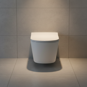 <span class=keywords><strong>WC</strong></span> mural sans bride de qualité fiable, standard occidental, avec cuvette carrée, modèle M208 - Product Image 4