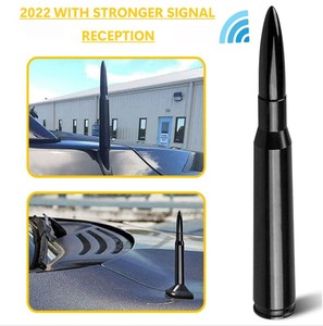 <span class=keywords><strong>Antenna</strong></span> a Proiettile <span class=keywords><strong>per</strong></span> <span class=keywords><strong>Auto</strong></span> in Alluminio Anodizzato Nero, <span class=keywords><strong>Antenna</strong></span> Calibro 50 <span class=keywords><strong>per</strong></span> SUV, Camion, GS, Dodge Ram 1500, Ford F150 - Product Image 6