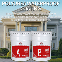 Revêtement imperméable spécial en polyurée pure pour bassins de poissons, matériau de réparation des fuites pour piscines et salles de bain, résistant à l'immersion à l'eau sur le long terme, vente en gros