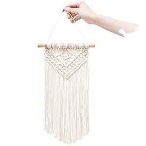 Paquete de 3 Guirnaldas de Jazmín Blanco Estilo Boho, Decoración de Pared con Forma de Corazón de Algodón para Decoración de Patio Exterior, Boda India, Fiesta Diwali - Product Image 1