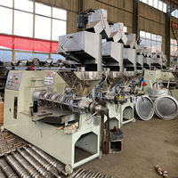 Presse à huile industrielle automatique pour la production d'huile comestible, haute capacité, extraction à froid et à chaud, contrôle automatique de la température