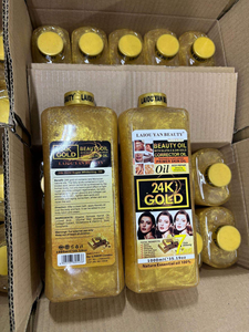 Bestseller 1000ml Beauty Körper-und Gesichts öl mit Gluta-C 24K Gold White ning Anti Dark Spots Anti-Falten-Massage korrektor öl - Product Image 6