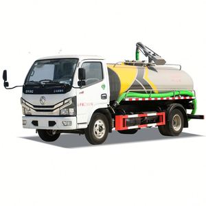 รถดูดสิ่งปฏิกูลดีเซลคุณภาพสูง Dongfeng 5000L ของจีน มาตรฐานไอเสียยูโร 6 ขายดีในแอฟริกา ขายตรงจากโรงงาน - Product Image 1