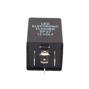 Relé Intermitente Electrónico AUTODRAGONS de 5 Pines EP27 FL27 para Automóviles, Luces LED de Señal de Giro, Solución para Intermitentes Hiperbrillantes - Product Image 1