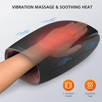 Bietet Linderung durch Wärme und Vibration Luftkompression 3D-Massagegerät Smart Handmassagegerät für Arthritis und Karpaltunnelsyndrom