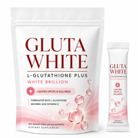 Poudre de Glutathion OEM avec Vitamine C en Sachets – Complément Alimentaire pour l'Hydratation, l'Éclat et l'Uniformisation du Teint