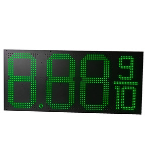Letrero Digital LED de 7 Segmentos Rojo, Pantalla Numérica Interior para Precio de Gasolina, 18 Pulgadas - Product Image 5