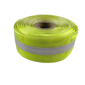 Nastro Riflettente Prismatico ad Alta Visibilità in Poliestere <span class=keywords><strong>PVC</strong></span> per Uniformi - Product Image 1