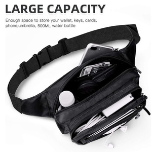 Riñonera Deportiva con Correa Ajustable para Actividades al Aire Libre, Entrenamiento, Viajes, Correr, Senderismo y Ciclismo - Product Image 3