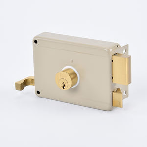 <span class=keywords><strong>Serrure</strong></span> de porte cylindrique fixe, cylindre de <span class=keywords><strong>serrure</strong></span> de porte, multi-<span class=keywords><strong>points</strong></span>, <span class=keywords><strong>serrure</strong></span> de porte à jante africaine avec loquet en laiton - Product Image 3