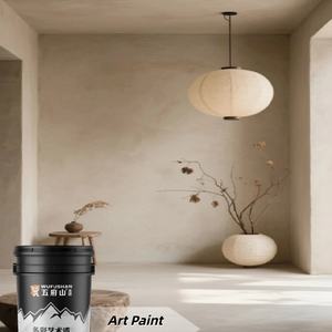 Wufushan fournit <span class=keywords><strong>de</strong></span> la <span class=keywords><strong>peinture</strong></span> micro-ciment à haute adhérence pour usage commercial et résidentiel. - Product Image 1