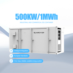 Contenedor BESS con Sistema EMS de 500 kW y 1 MWh, Almacenamiento de Energía, Control de Voltaje, Almacenamiento de Energía Solar, Batería para <span class=keywords><strong>Centro</strong></span> de Datos - Product Image 1