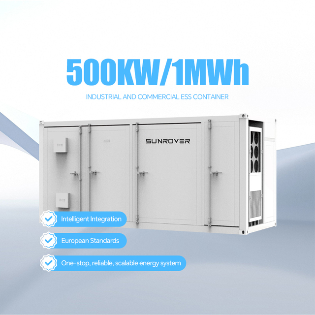 Container BESS with EMS System 500kw 1mwh Power Storage Voltage Control Solar Power Battery Storage Data Center