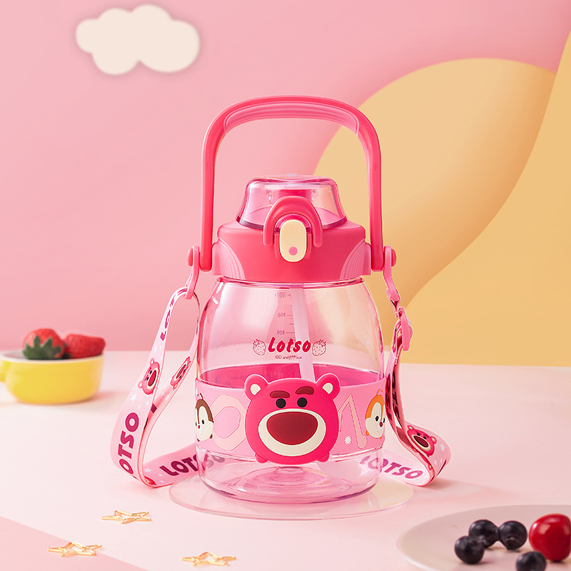 Orsetto rosa alla fragola da 1200 ml