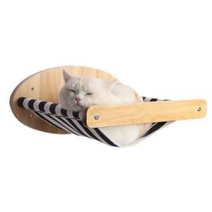 Moderno <span class=keywords><strong>muro</strong></span> <span class=keywords><strong>a</strong></span> parete in legno massello gatto patta scaffali sostenibili <span class=keywords><strong>per</strong></span> animali domestici casa del gattino con letto decorazione da parete mobili <span class=keywords><strong>per</strong></span> <span class=keywords><strong>gatti</strong></span> - Product Image 1