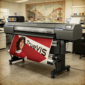 Dual Staggered Printheads New Roll to Roll Roland XP640 Eco-Solvent <b>Printer</b> - Product Image 2