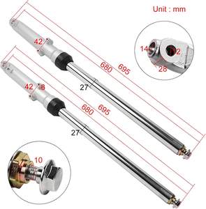 Amortisseur de suspension de fourche avant 27 pouces pour HONDA CG125 - Product Image 6