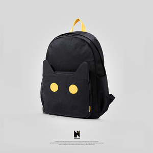 <span class=keywords><strong>Mochila</strong></span> con cabeza de gato NOXXON, bonita bolsa para ordenador portátil a la moda, forro de poliéster, impermeable para trabajo universitario, viajes, <span class=keywords><strong>Mini</strong></span> mochilas para estudiantes - Product Image 2