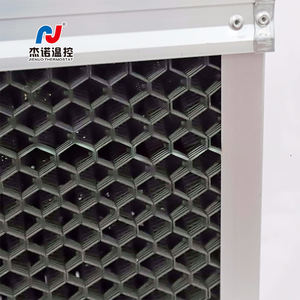 Fabrik preis Anti-Aging-Waben struktur Kunststoff-Kühl kissen für die Gewächshaus kühlung - Product Image 5