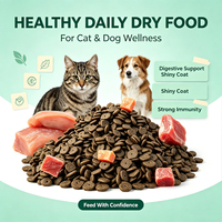 Fournisseur en gros d'aliments pour animaux de compagnie : Croquettes sèches riches en protéines, alimentation complète quotidienne pour chats et chiens, riches en vitamines et en fibres