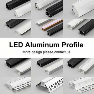 Profilé en aluminium OEM pour bande lumineuse LED 1m 2m 3m, profilé en aluminium LED personnalisable - Product Image 2