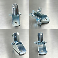 Support de fixation pivotant structurel certifié FM CE UL en acier au carbone, plaqué simple face, pivot universel rotatif