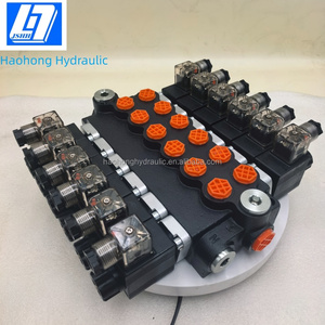 Válvulas de Control Direccional Hidráulicas Haohong 6Z50-AAAAAA-ES3-12/24VDC-G, Operadas por Solenoide, 300BAR 50L/MIN, Distribuidor - Product Image 2