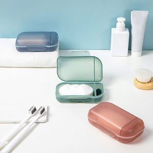 Portable Creative Plastic Travel Soap Box Lid Multi-Function Dog Holder Disposable for Student Dormitory Bathroom <b>Sealing</b> - Product Image 3