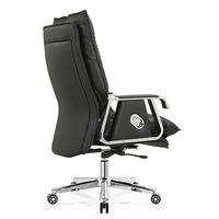 Vente en gros de chaise de patron moderne à dossier haut en cuir PU chaise pivotante Oficina chaise de direction en cuir PU