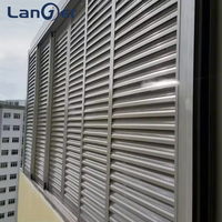 Prix d'usine Volets de plantation en aluminium et PVC de style simple pour volet de fenêtre persienne