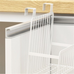 Étagère de rangement moderne à double niveau en acier inoxydable de style japonais, étanche, pour cuisine et salle de bain, avec rangement pour serviettes - Product Image 2