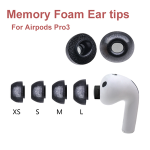 Pour <span class=keywords><strong>Airpods</strong></span> Pro <span class=keywords><strong>3</strong></span> <span class=keywords><strong>embouts</strong></span> en mousse à rebond lent bouchons d'oreille antibruit <span class=keywords><strong>embouts</strong></span> en mousse à mémoire de forme adaptés à l'étui de charge - Product Image 4