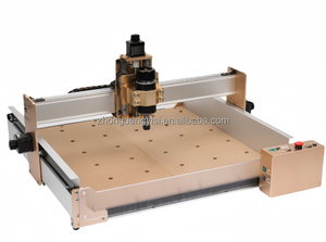 เครื่องแกะสลักและตัด CNC 4040 ใช้สำหรับทำลวดลาย ทำเครื่องหมายด้วยเลเซอร์บนไม้ อลูมิเนียม โลหะ สำหรับทำโลโก้ - Product Image 3