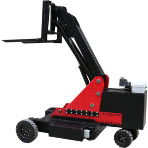 चीनी कारखाने इलेक्ट्रिक पैलेट फोर्कलिफ्ट स्टेकर इलेक्ट्रिक सभी इलाके फोर्कलिफ्ट पोर्टेबल छोटे कार्गो इलेक्ट्रिक टैंक फोर्कलिफ्ट - Product Image 3