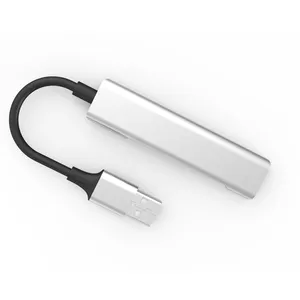 مبيعات جيدة أسود USB C قاعدة توصيل محور محول Otg فاصل USB 30 شاحن سريع للهاتف المحمول كابل USB شحن سريع
