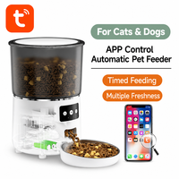 Distributeur automatique de nourriture pour animaux de compagnie intelligent WIFI, durable, avec contrôle à distance par application, portions programmées, caméra, bols détachables de grande taille pour chats et chiens