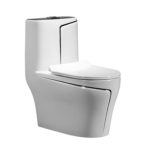 Offre Spéciale ligne multicolore forme ronde salle de bain céramique une pièce <span class=keywords><strong>commode</strong></span> Wc toilette - Product Image 2