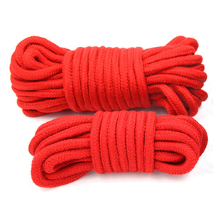เชือกฝ้ายจิวอาย 10 เมตร สีแดงดำ เชือกผูกสำหรับคู่รัก ผลิตภัณฑ์ SM - Product Image 3