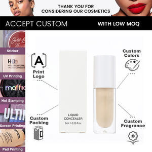 Correcteur de contrôle de l'huile de maquillage cosmétique de marque privée correcteur liquide imperméable mat à couverture complète - Product Image 4