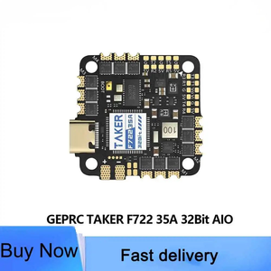 GEPRC TAKER <span class=keywords><strong>F722</strong></span> <span class=keywords><strong>35A</strong></span> 32Bit <span class=keywords><strong>AIO</strong></span> ตัวควบคุมการบิน STM32F722 ICM42688-P 2-6S ออลอินวัน FPV <span class=keywords><strong>FC</strong></span> ESC สำหรับอุปกรณ์เสริม FPV - Product Image 4