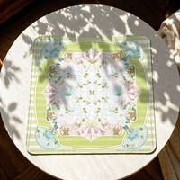Tapis de Mahjong Américain Imperméable Antidérapant Bordé 80x80cm Surface Douce pour 4 Joueurs Réduction du Bruit Vente en Gros
