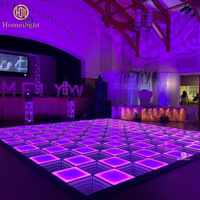 Lumière de scène de fête LED Dancefloor contrôle en ligne Luces Dj 3d miroir Led carreaux de piste de danse lumière de scène pour la location de mariage à l'église